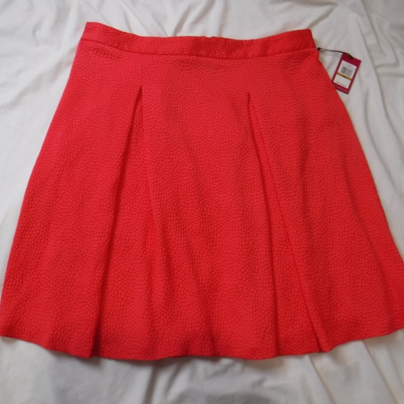 Vince Camuto Dresses & Skirts - Vince Camuto  A-Line Reptile Skirt Pomegranate
